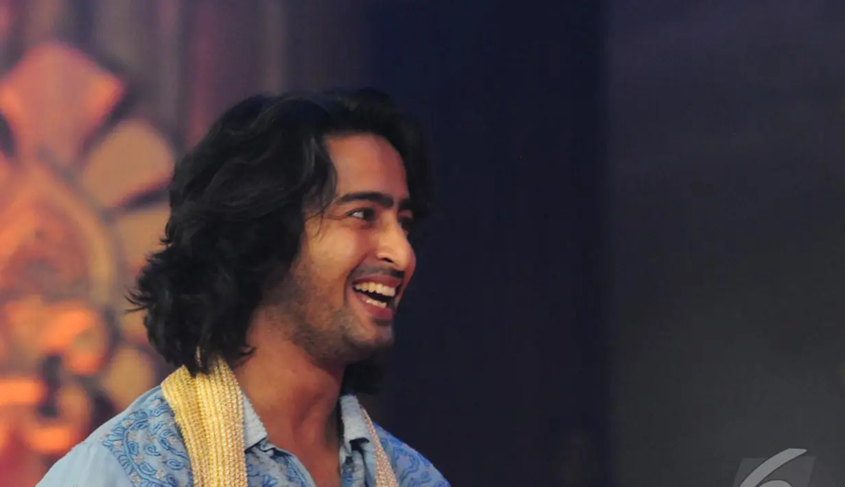 Pemeran Arjuna dalam serial Mahabharata ini pun tengah digosipkan dengan Pooja Sharma, pemeran Drupadi, Jakarta, Jumat (3/10/2014) (Liputan6.com/Andrian M Tunay)
