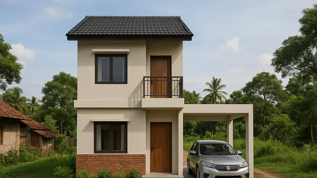 8 Model Rumah 6x9 di Kampung 2 Lantai yang Tampak Mewah Tapi Murah, Cocok untuk Keluarga Modern