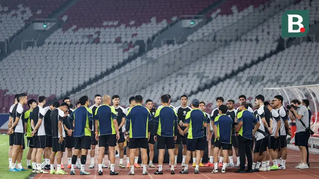 Foto: Persiapan Terakhir Timnas Indonesia Jelang Laga Berat Melawan Jepang di Kualifikasi Piala Dunia 2026