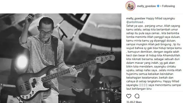 Melly Goeslaw - Anto Hoed