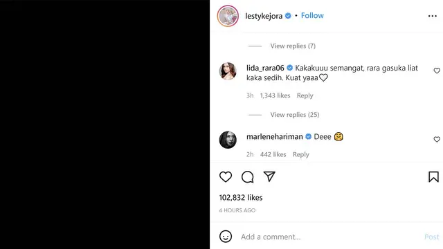 Jadi Buah Bibir Netizen, Postingan Lesti Kejora Bikin Penasaran