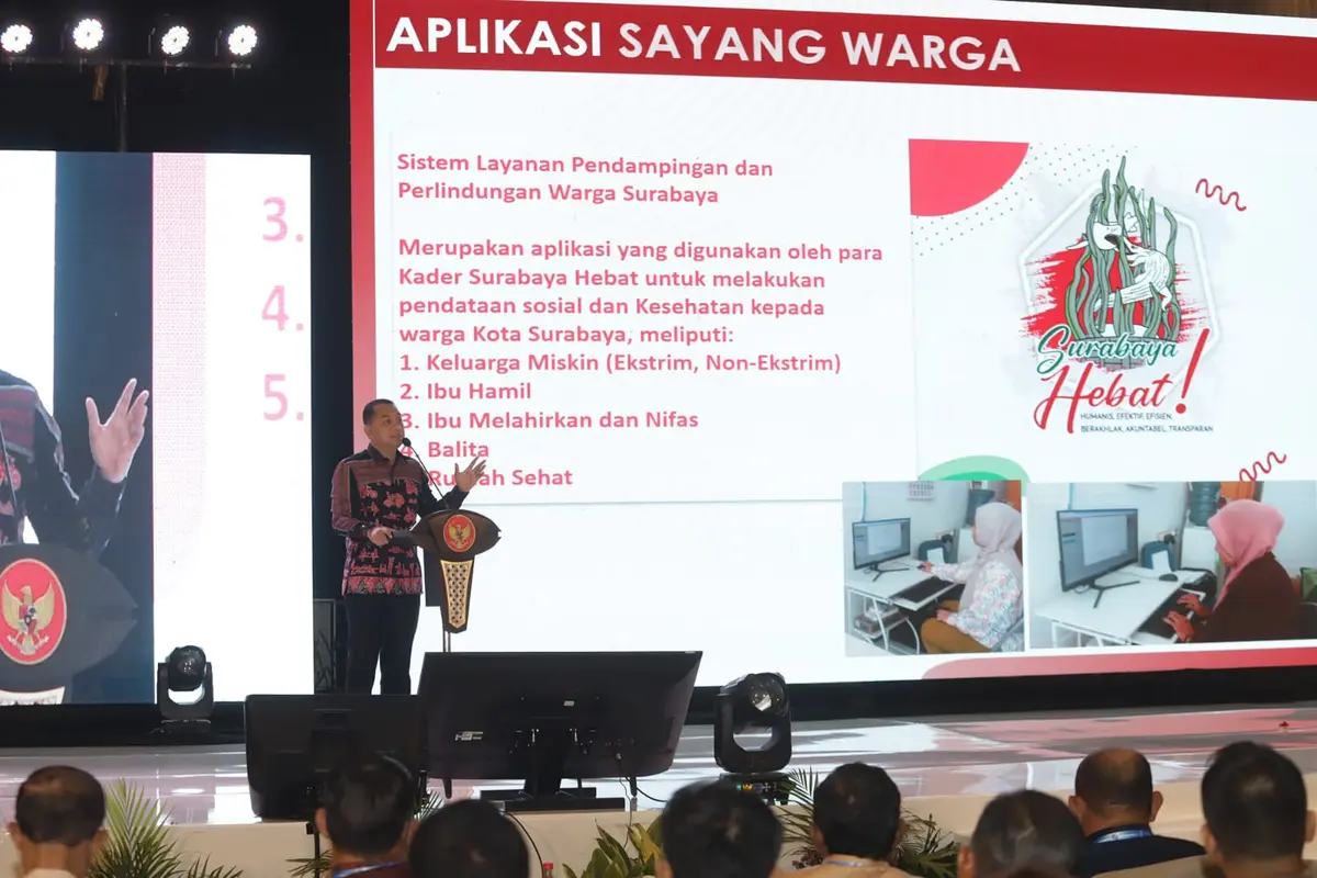 Wujudkan Indonesia Cerdas, Wali Kota Eri Cahyadi Ajak Semua Daerah Bergandengan Tangan