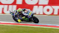 Pembalap Movistar Yamaha, Valentino Rossi. (AFP)