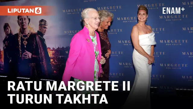 Ratu Denmark Margrete II akan Serahkan Takhta ke Putra Sulungnya pada 14 Januari 2024