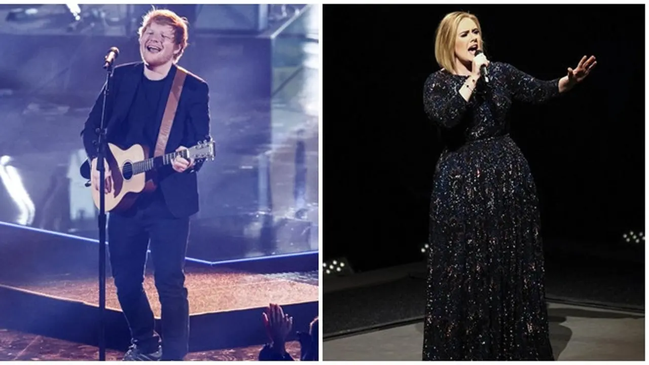 [Bintang] Ed Sheeran dan Adele