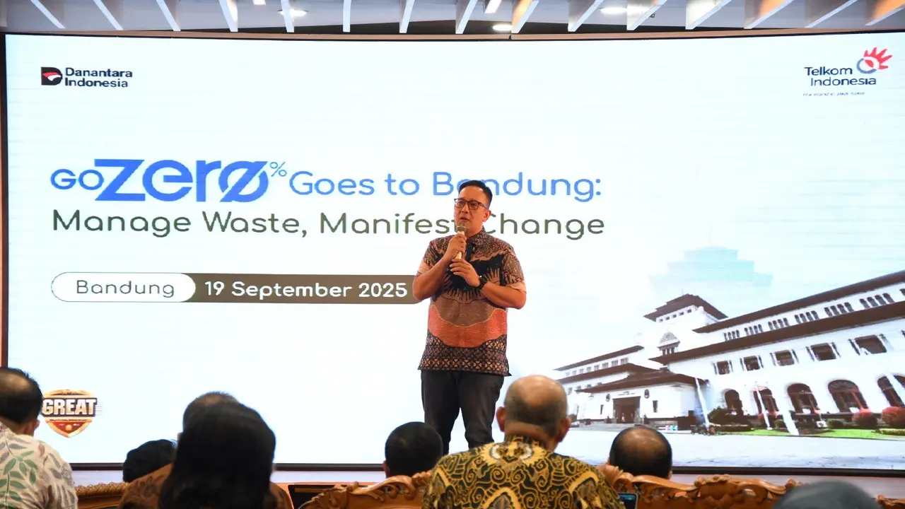 Melalui GoZero% Bandung, Telkom Gerakkan Karyawan Lahirkan Inovasi Pengolahan Sampah