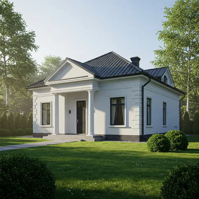 Rumah Minimalis Neo-Klasik, Contoh Rumah Minimalis Ala Eropa yang Memukau