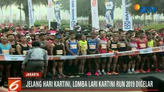 Menariknya, dalam lomba lari ini para peserta banyak yang mengenakan kostum unik sebagai bentuk kecintaan mereka terhadap kearifan lokal.