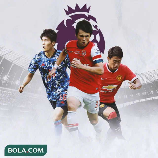 Premier League - Takehiro Tomiyasu, Ryo Miyaichi, Shinji Kagawa