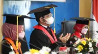 Menteri Pertanian Syahrul Yasin Limpo mendapatkan resmi mendapat gelar Profesor Kehormatan dari Universitas Hasanuddin.