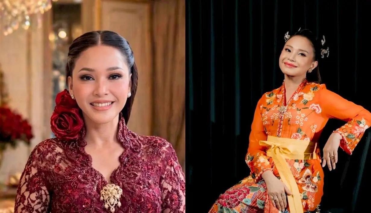 Salah satu yang paling mencuri perhatian adalah Rossa. Penyanyi satu ini tampil begitu memukau dalam balutan busana bernuansa oranye terang dengan detail floral yang kaya.  [@itsrossa910].