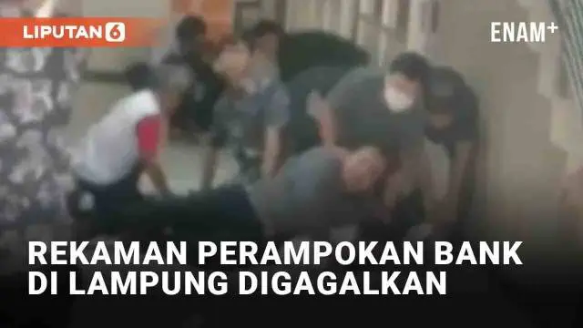 Kota Bandar Lampung digegerkan dengan perampokan bersenjata di Bank Artha Kedaton Makmur Jumat (17/3/2023) pagi. Dalam rekaman yang viral, seorang korban luka diangkat usai tertembak. Dilaporkan ada 3 korban luka.