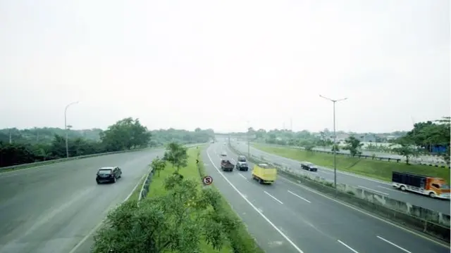 Proyek tol PT Nusantara Infrastructure Tbk (META) di BSD (Sumber: laman Nusantara Infrastructure)
