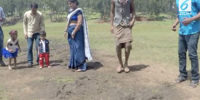 VIDEO: Fenomena Tanah Bergerak Muncul di India