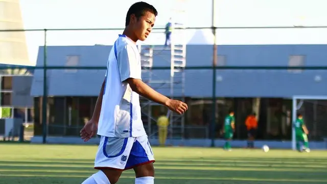 Andri Syahputra saat bermain di Aspire Academy, Qatar (Dokumen Pribadi)