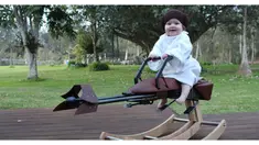 Tez mendesain Speeder Bike tersebut mirip dengan aslinya, hingga dilengkapi dengan lampu-lampu dan suara sebagai pelengkap agar Seeder Bike tersebut terlihat lebih nyata.