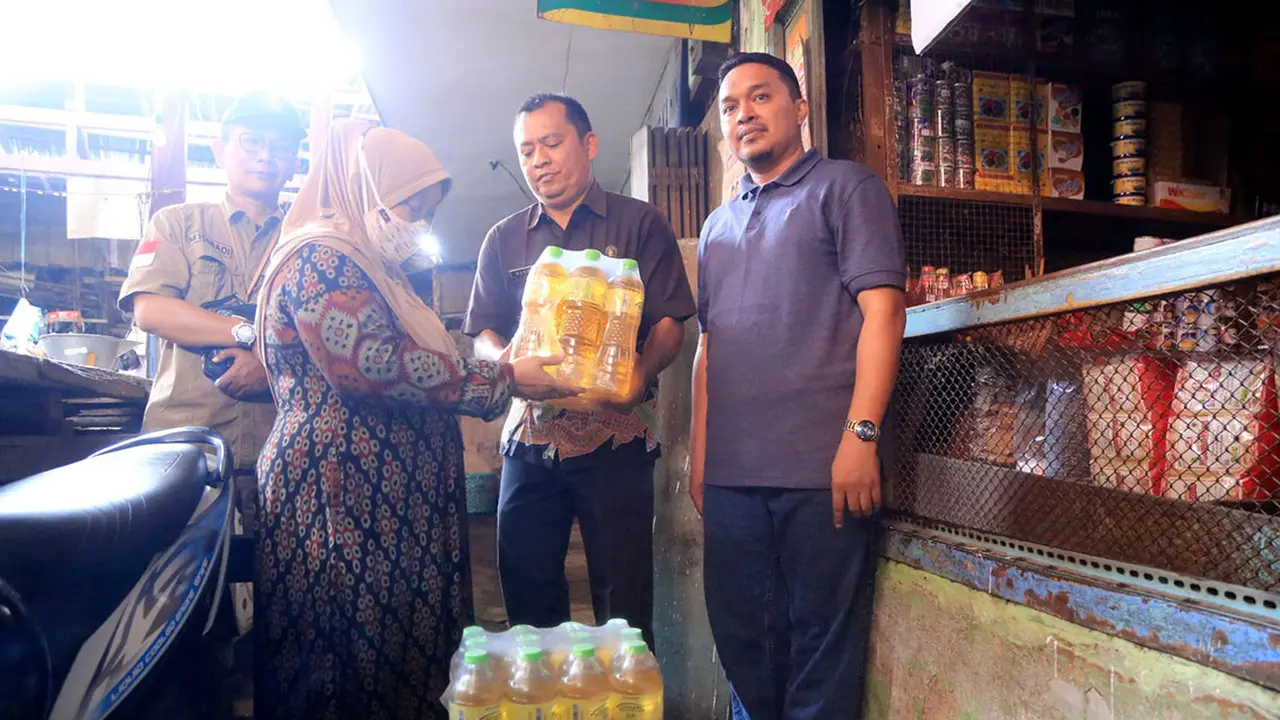 Operasi pasar minyak goreng digelar oleh Pemerintah Kota Probolinggo (Istimewa)