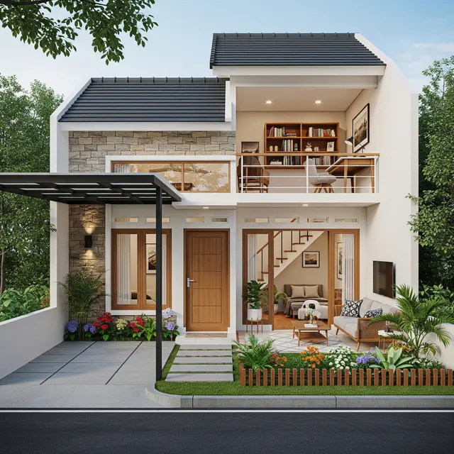9 Desain Rumah Tipe 36 Murah di Lahan Terbatas untuk Keluarga Kecil