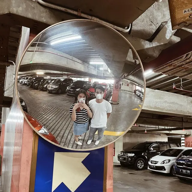 Rendy Kusdiana dan sang pacar, Natsy (Foto: Instagram/@anatsy)