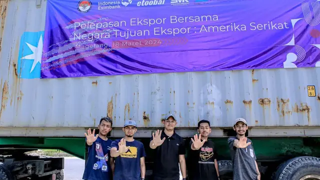 Lembaga Pembiayaan Ekspor Indonesia atau Indonesia Eximbank berhasil membantu 104 eksportir Indonesia untuk mendapatkan buyer baru dari berbagai negara dengan kesepakatan bisnis dengan nilai mencapai Rp 1 miliar. (Dok LPEI)