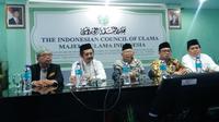 Majelis Ulama Indonesia (MUI) berencana akan menggelar unjuk rasa bertajuk 'Aksi Bela Palestina'. (Liputan6.com/Hanz Jimenez Salim)
