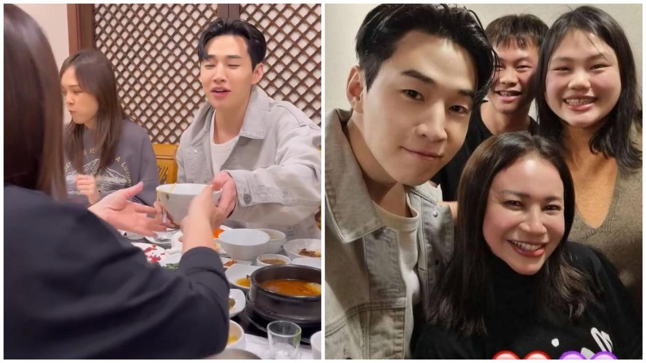 Rossa jumpa Henry Lau di Korea (Foto Instagram itsrossa910)