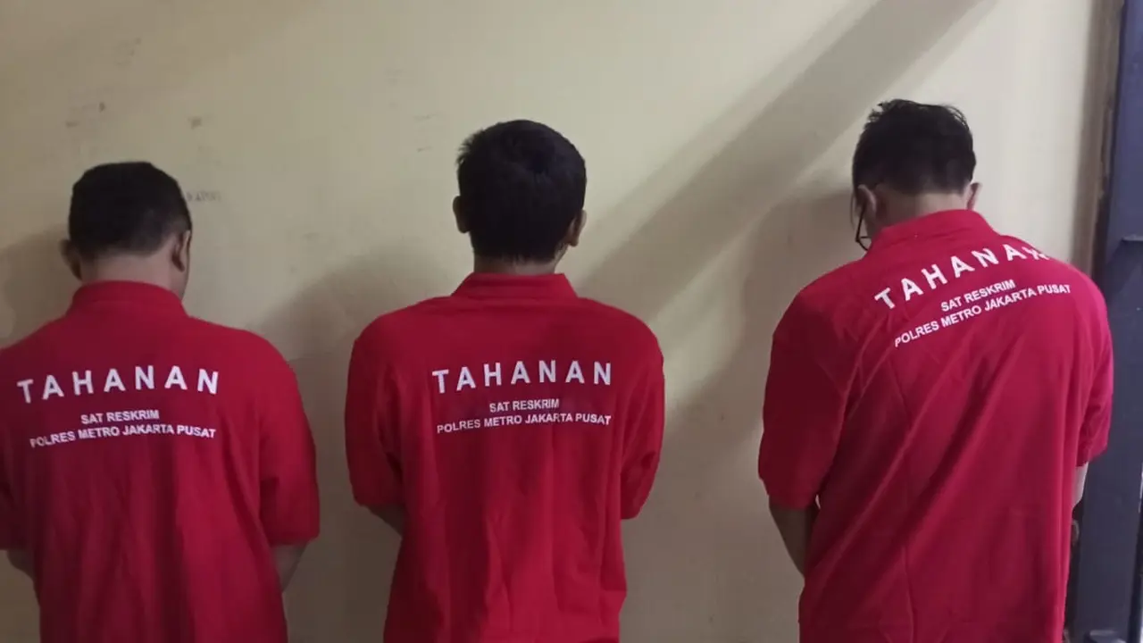Penampakan tiga tahanan kabur dari Polsek Tanah yang kembali berhasil ditangkap.