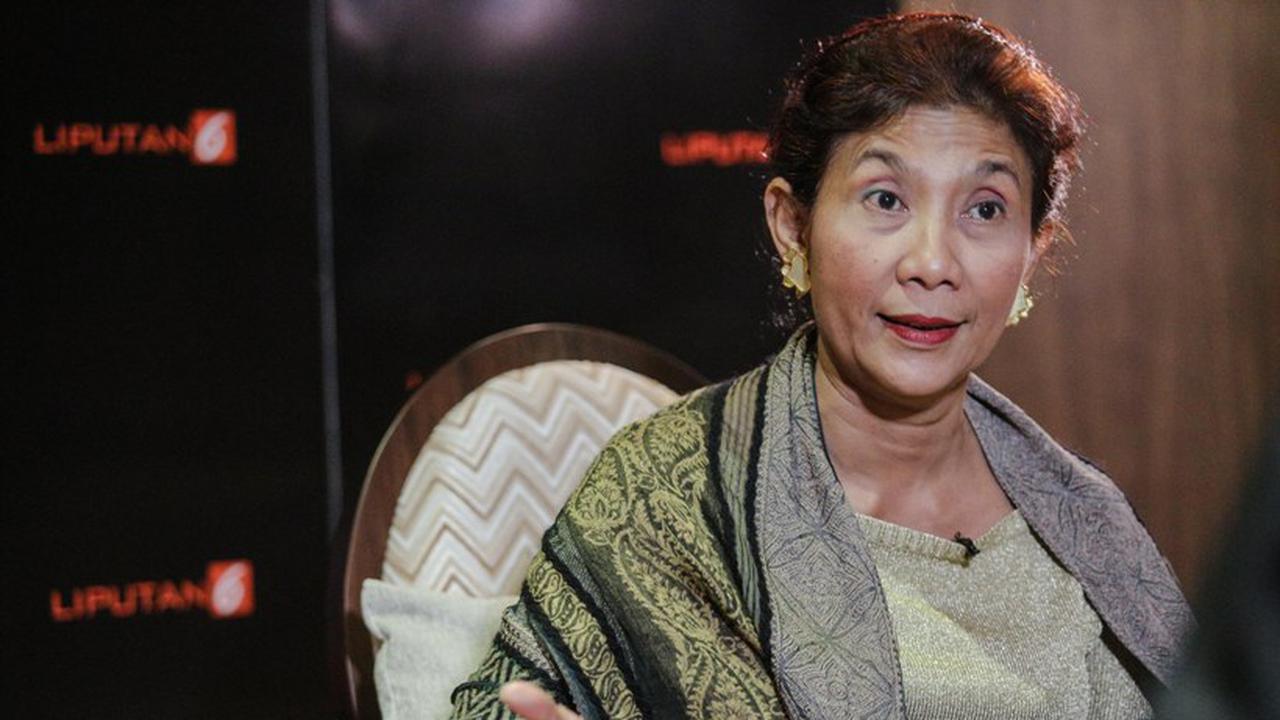 Wawancara Khusus Menteri Kelautan Perikanan Susi Pudjiastuti dengan Liputan6.com. (Faizal Fanani/Liputan6.com)