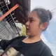 Ziva Magnolya saat Bersih-Bersih Pasca Banjir. [@zivamagnolya]
