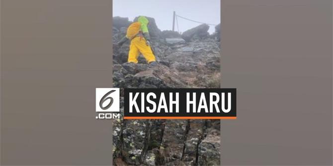 VIDEO: Hebat, Anak 8 Tahun Taklukkan Gunung Tertinggi di Taiwan