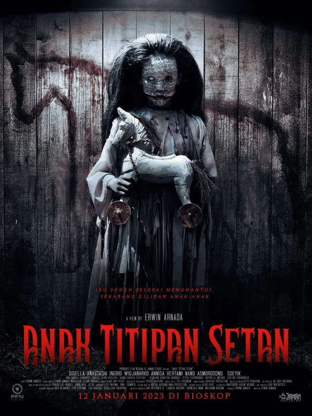 Poster film Anak Titipan Setan. (Foto: Dok. PFN dan Jaman Studio)