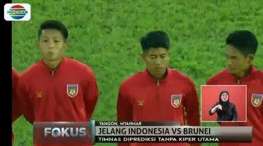 Untuk lolos ke semifinal, Indonesia wajib menang dengan mencetak banyak gol saat menghadapi Brunei Darussalam.