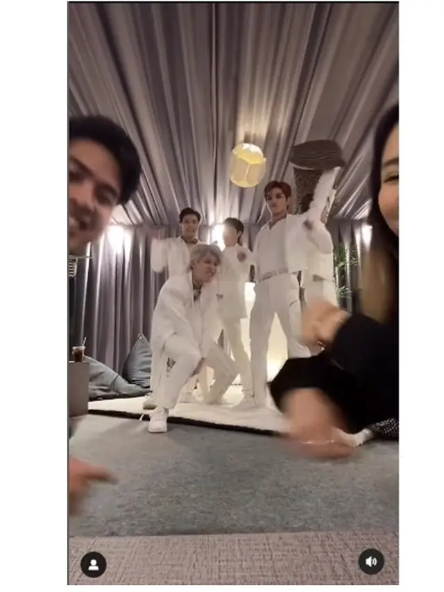 7 Momen Jerome Polin dan Jessica Jane Bertemu NCT 127, Bikin Konten Bareng