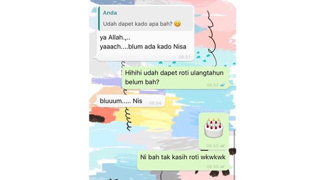 5 Chat Minta Kado Ulang Tahun Ini Bikin Geleng Kepala