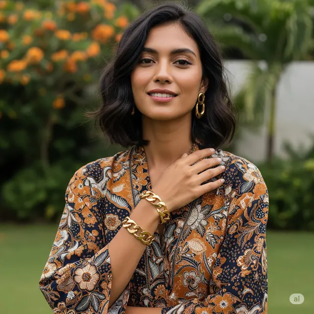 Model Gelang Emas Terbaru dan Harganya. Foto: Gemini