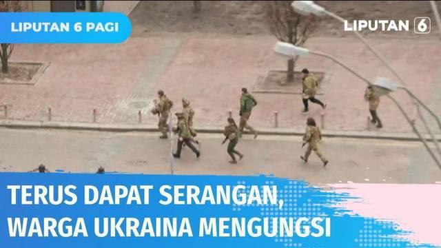 Sebagian warga Ukraina mengungsi ke negara tetangga untuk berlindung, seperti ke Rumania, Polandia, Hungaria, dan Moldova. Badan urusan pengungsi PBB menyebutkan hingga hari Minggu (27/02) ada 368 ribu warga Ukraina yang mengungsi untuk menghindari p...
