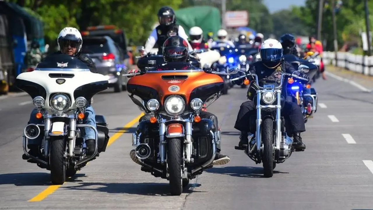 Gelar Touring Nasional, Pecinta Moge dari Kalangan Dokter Sambangi Bali (ist)