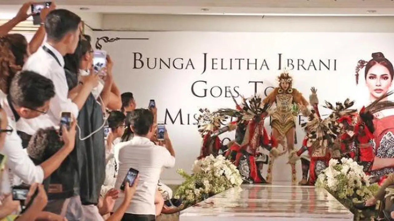 Bunga Jelitha Beri Nama Orang Utan di Kostum Nasional, Penasaran?