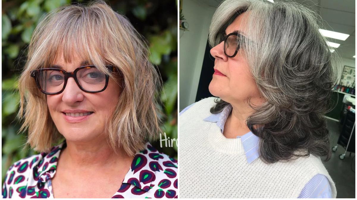 10 Model Rambut Wanita Berkacamata Usia 50-an, Tampil 20 Tahun Lebih Muda di 2025