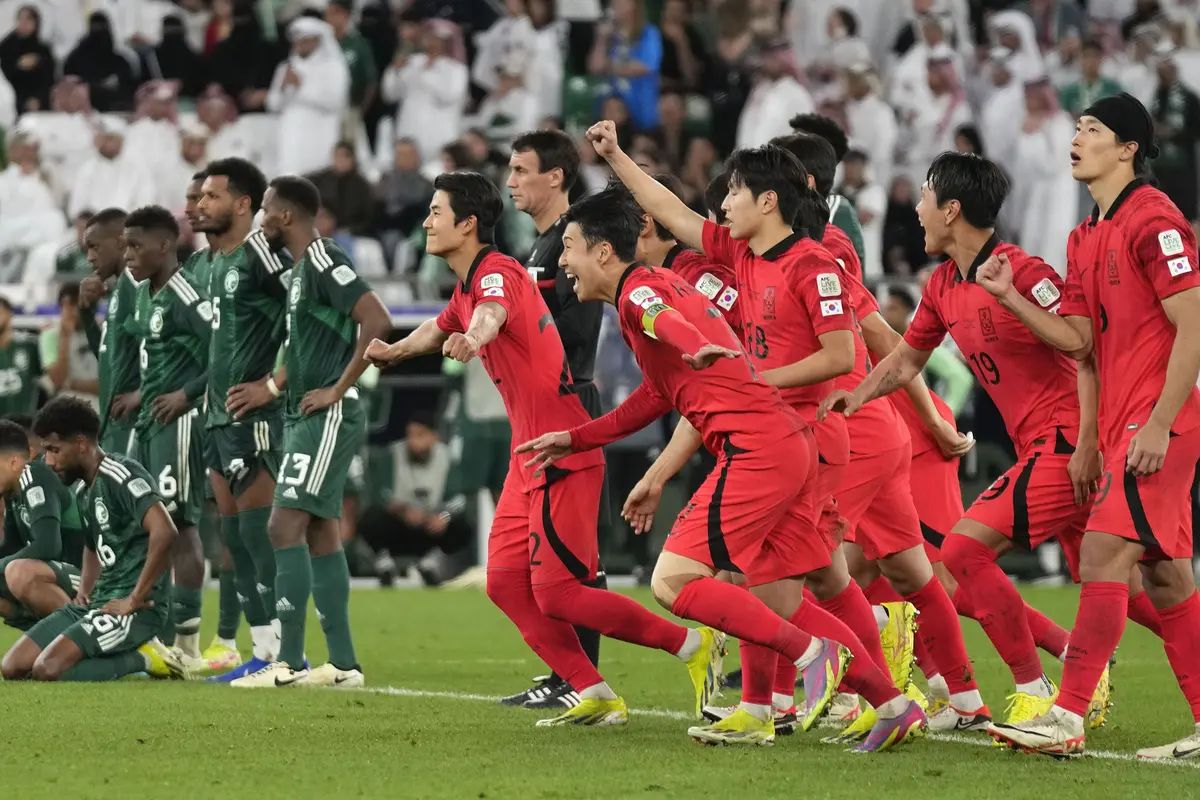Foto: Melihat Comeback Dramatis Korea Selatan, Nyaris Kalah hingga Akhirnya Buat Arab Saudi Menangis di Babak 16 Besar Piala Asia 2023