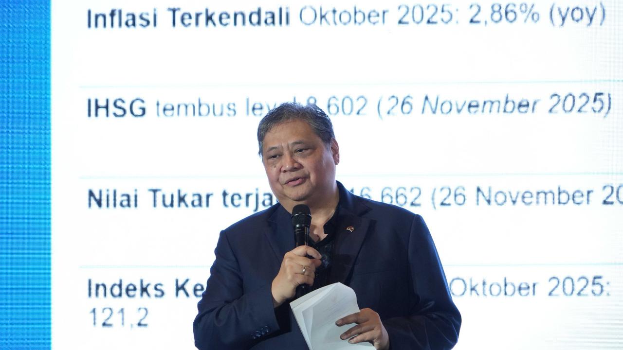 Menko Airlangga Pamer Ekonomi Indonesia di Era Prabowo Cerah