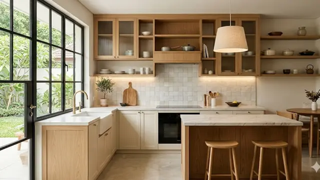 Model Dapur Klasik Minimalis