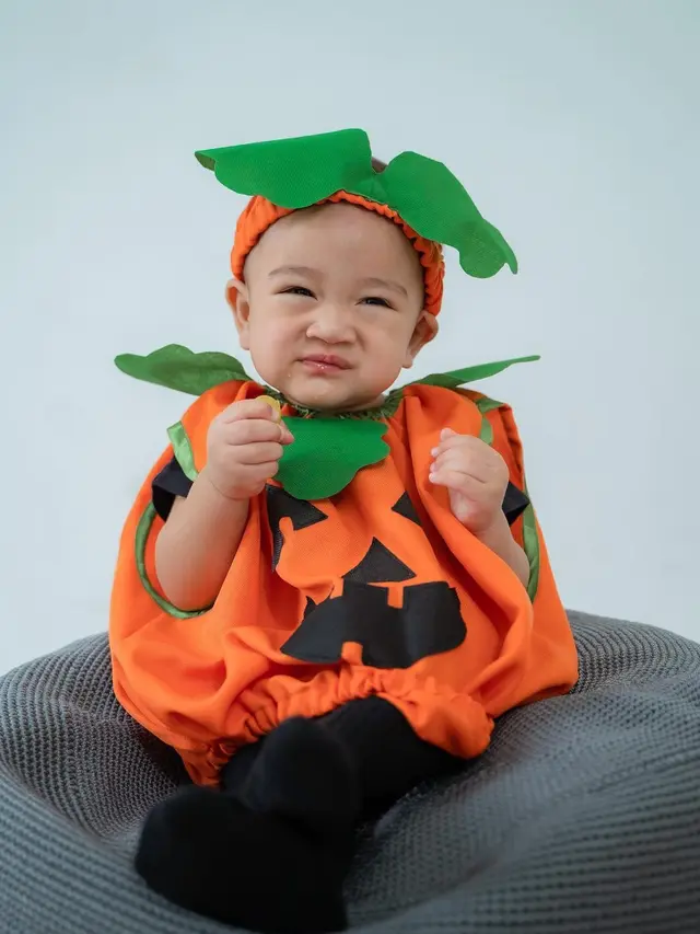 Rayyanza mengenakan kostum Halloween. (Instagram/raffinagita1717)