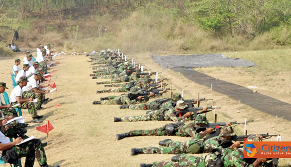 Citizen6, Surabaya: Pasmar-1 menyelenggarakan try out menembak senapan panjang, pistol dan sniper, untuk persiapan lomba binsat Korps Marinir, agar mampu berkompetisi dan mendapatkan juara. (Pengirim: Budi Abdillah)