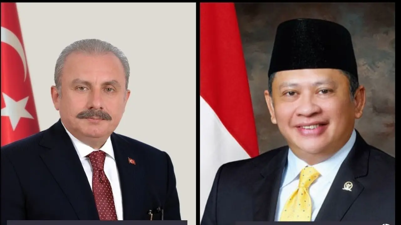 Ketua MPR, Bambang Soesatyo menelepon Ketua Majelis Agung Turki, Mustafa Sentop. Melalui sambungan telepon pada 17 Mei 2017 malam waktu Indonesia. (KBRI Ankara)