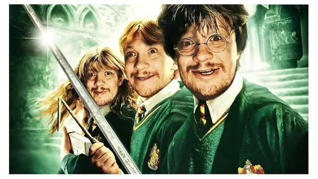 Pria Ini Edit Foto Wajahnya Jadi Cover Film Terkenal, 8 Hasilnya Bikin Geleng Kepala
