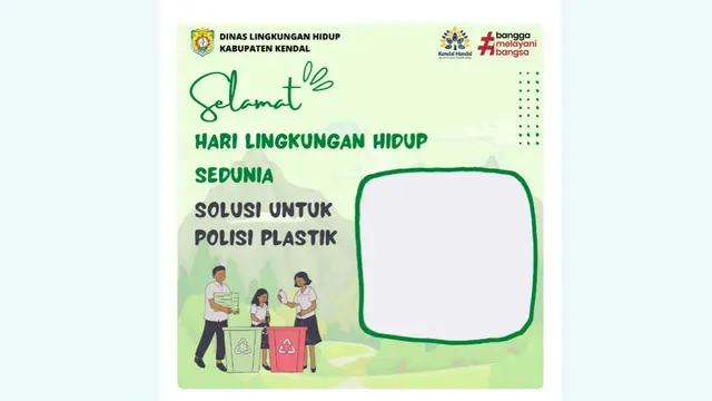 Pada 15 Juni setiap tahunnya diperingati sebagai Hari Lingkungan Hidup Sedunia dan kamu bisa membuat Twibbon Hari Lingkungan Hidup Sedunia untuk ikut menyemarakkan.