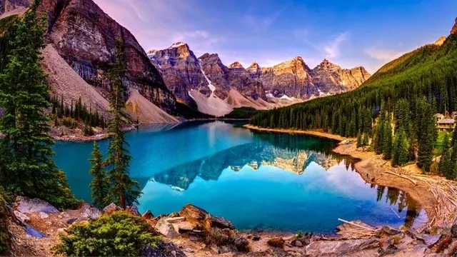 Danau Moraine, Kanada
