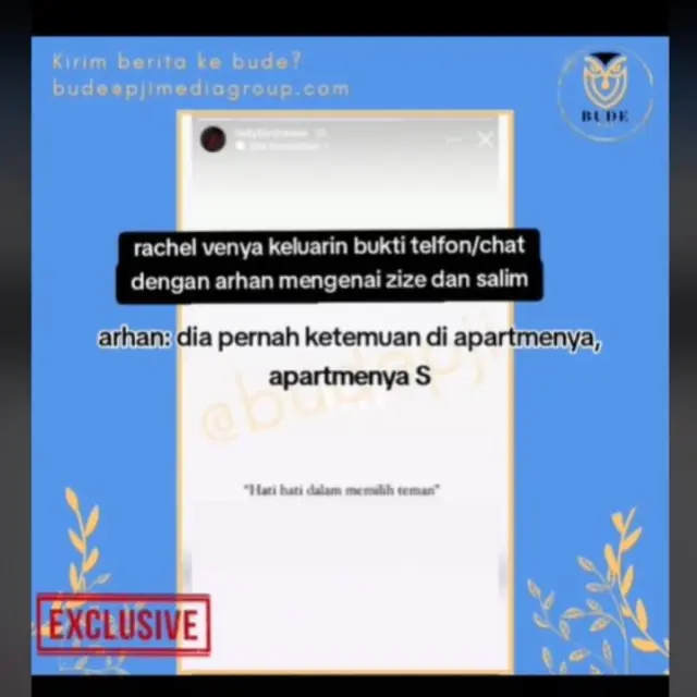 Di Momen Ultah Azizah Salsha Beredar Rekaman Suara Diduga Pratama Arhan Minta Rachel Vennya Viralkan Kabar Perselingkuhan Istrinya