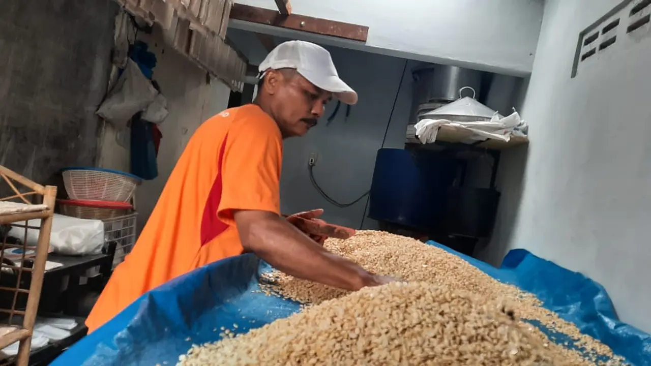 Pengusaha tempe di Medan